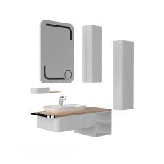 Belinza Cassa 130 cm Banyo Dolabı