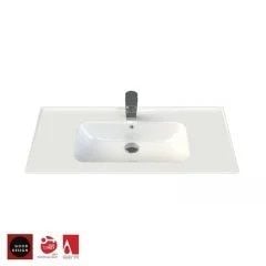 Turkuaz Blue Etajerli Lavabo 100 cm