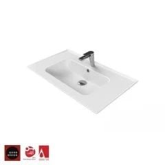 Turkuaz Blue Etajerli Lavabo 65 cm