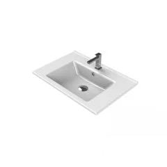 Turkuaz Arte Etajerli Lavabo 65 cm