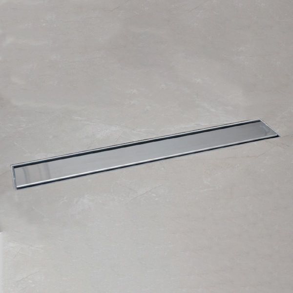 Sukar Line 4E 50 cm Plain Izgaralı Krom Duş Kanalı