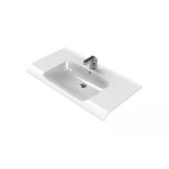 Turkuaz Anova Etajerli Lavabo 100 cm