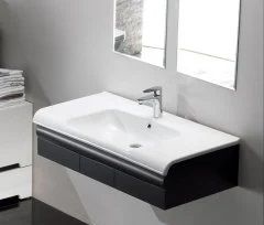 Turkuaz Anova Etajerli Lavabo 100 cm