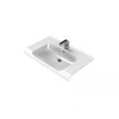 Turkuaz Anova Etajerli Lavabo, 80 cm