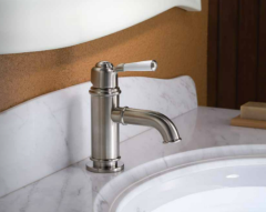 Bocchi Burlington Lavabo Bataryası (Saten nikel)