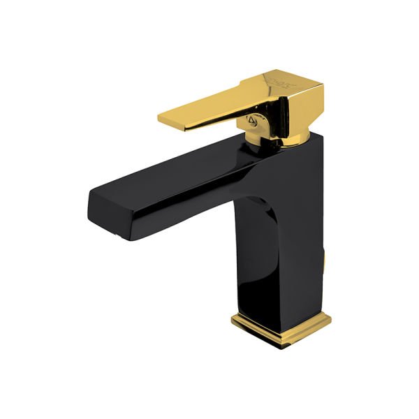 NEWARC Aqua Lavabo Bataryası - Siyah/Altın