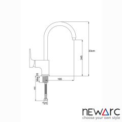 NEWARC Aqua Evye Bataryası Siyah/Altın
