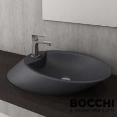 BOCCHI Vessel Çanak Lavabo 70 cm Mat Antrasit