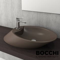 BOCCHI Vessel Çanak Lavabo 70 cm (Mat Kahve)