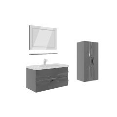 Belinza Savoy 100 cm Banyo Dolabı
