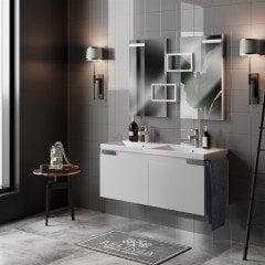 Belinza Logan 120 cm Banyo Dolabı Beyaz
