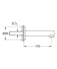 Grohe Concetto Ankastre Çıkış Ucu
