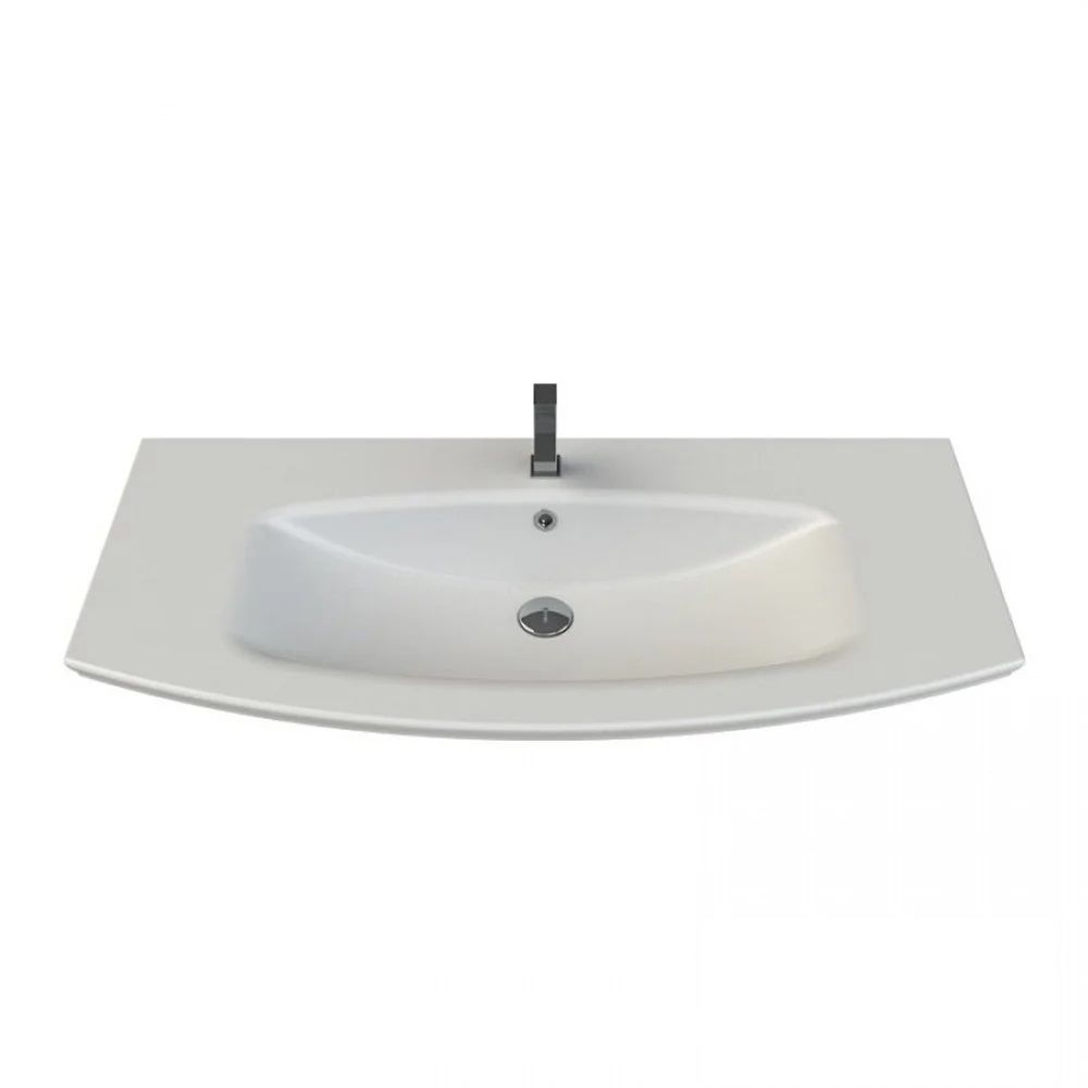 Turkuaz Plus Etajerli Lavabo 90 cm
