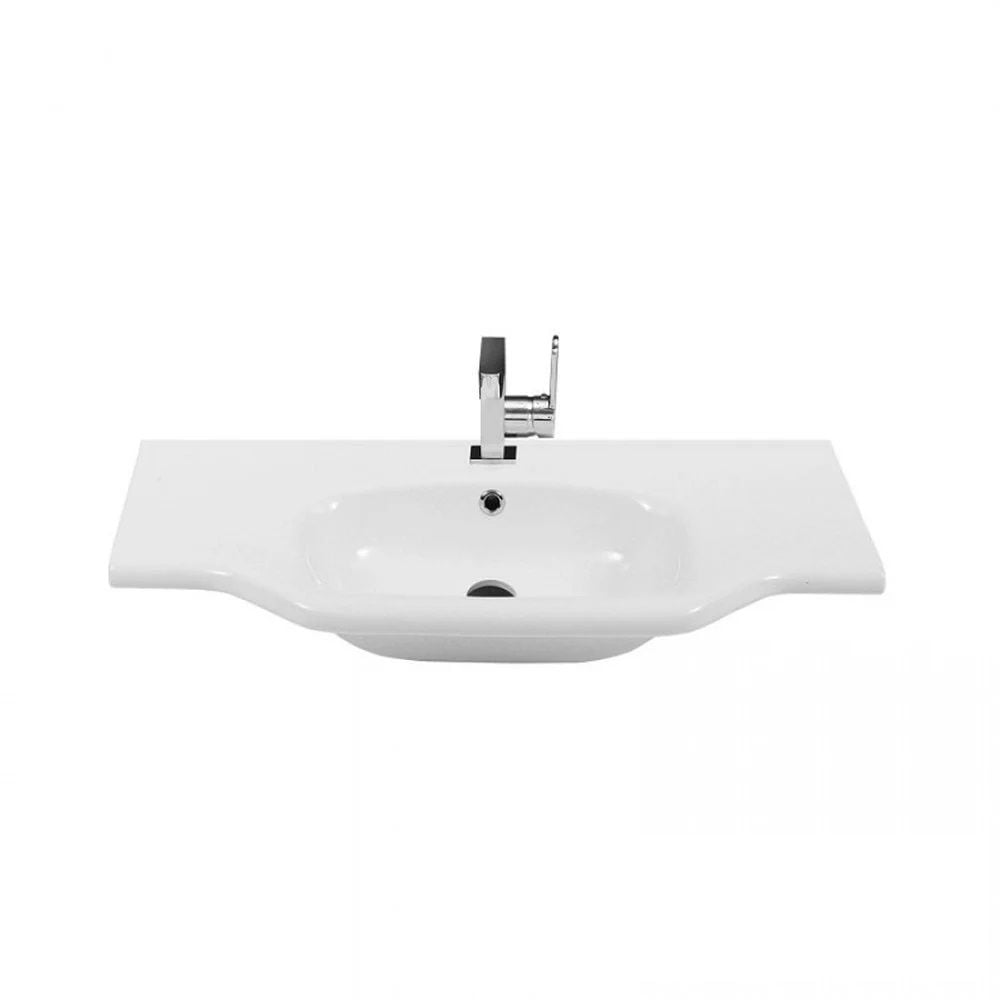 Turkuaz Klasik Etajerli Lavabo 80 cm
