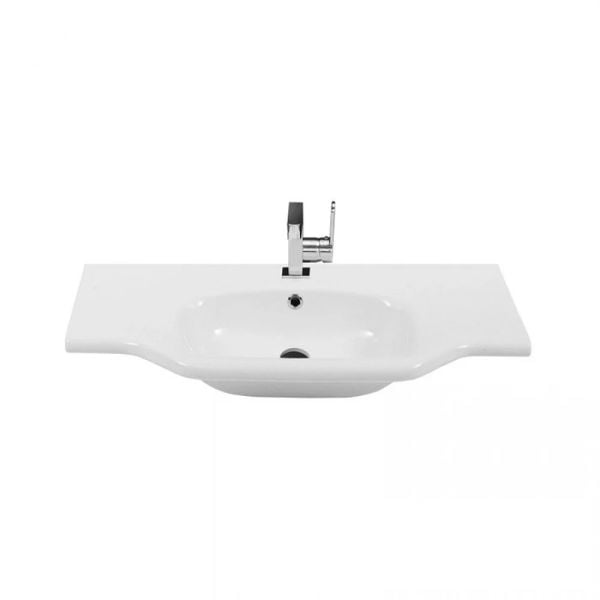 Turkuaz Klasik Etajerli Lavabo 80 cm