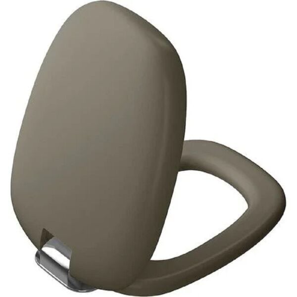 Vitra Plural Klozet Kapağı, Metal Menteşeli, Yavaş Kapanır, Mat Vizon