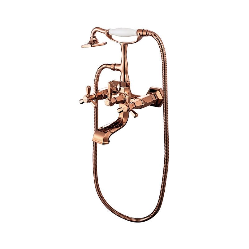 NEWARC Hexa Banyo Bataryası Parlak Bakır