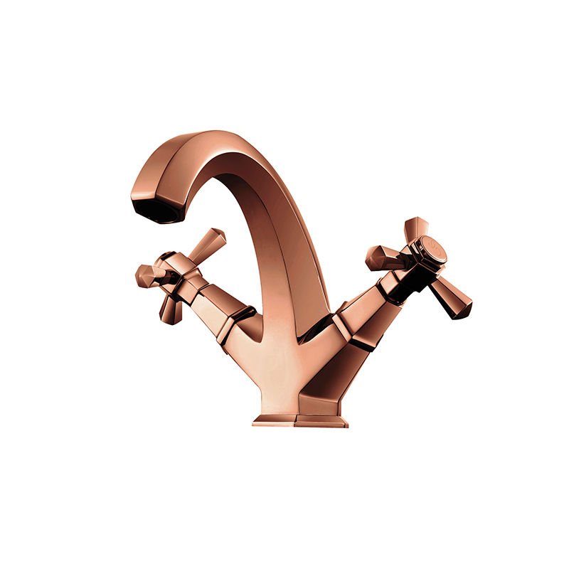 NEWARC Hexa Lavabo Bataryası Parlak Bakır