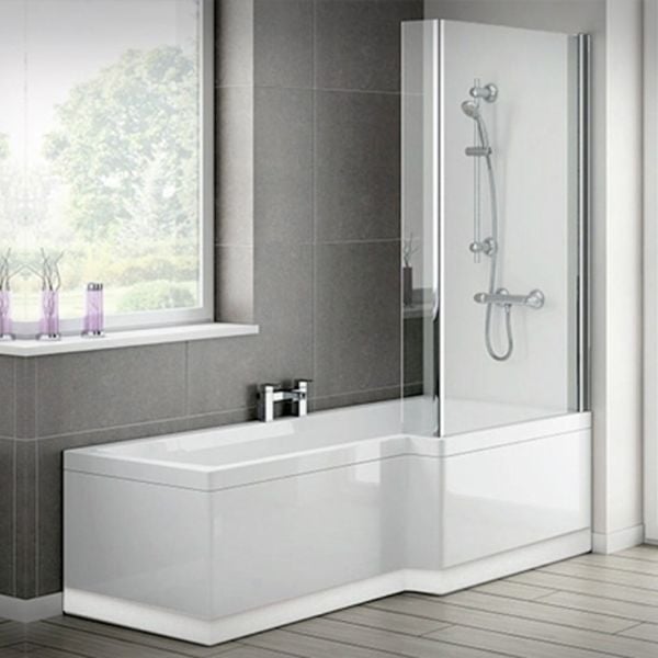 Shower Lucky L Tipi Özel Küvet 170x85x70 cm