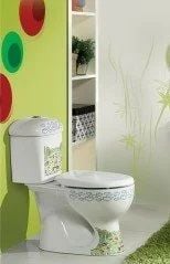 Turkuaz  Çocuk Klozeti Alttan Çıkışlı