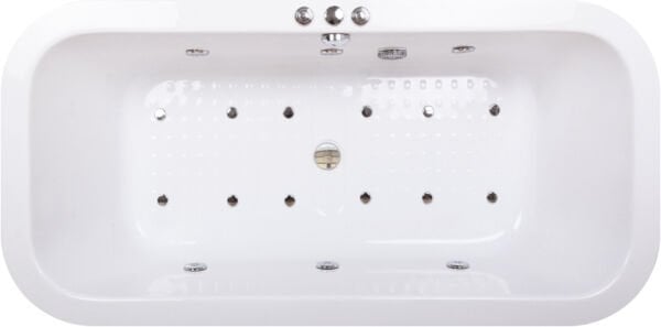 Shower Eliptica 180x80 Akrilik Küvet
