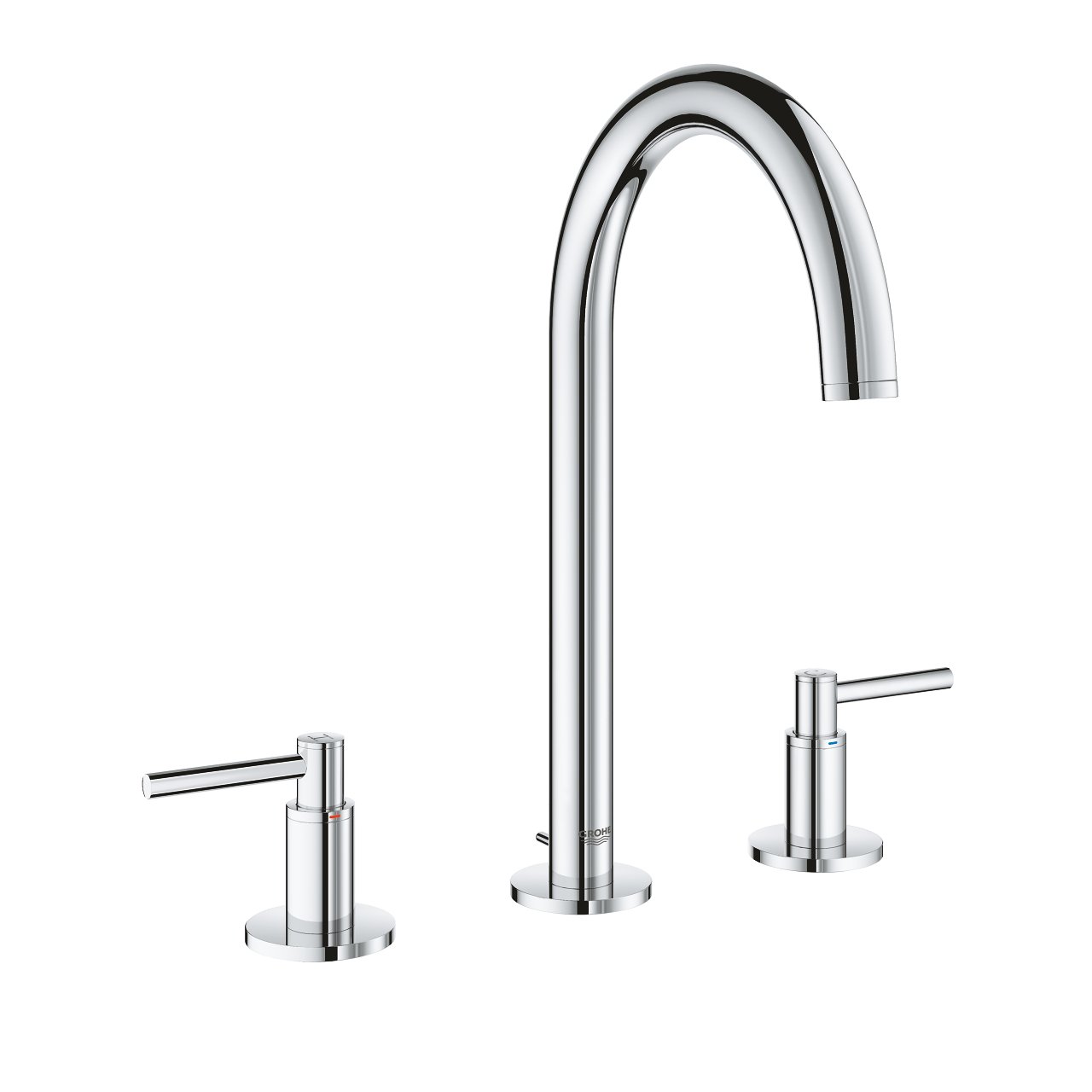 GROHE ATRİO 3 DELİKLİ LAVABO BATARYASI 1/2″ M-BOYUT