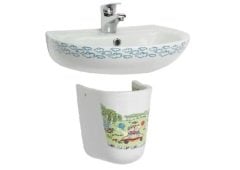 TURKUAZ  Çocuk Lavabosu 35x45