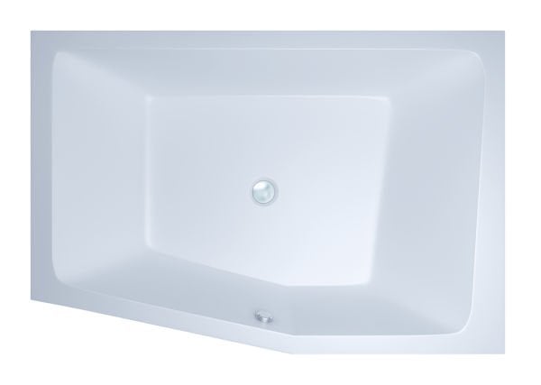 Shower Pentamega Beşgen Özel Küvet 110x130x190