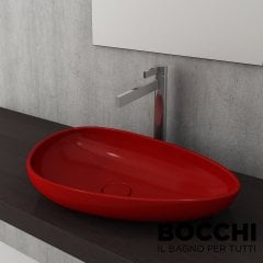 BOCCHI Etna Çanak Lavabo Kırmızı
