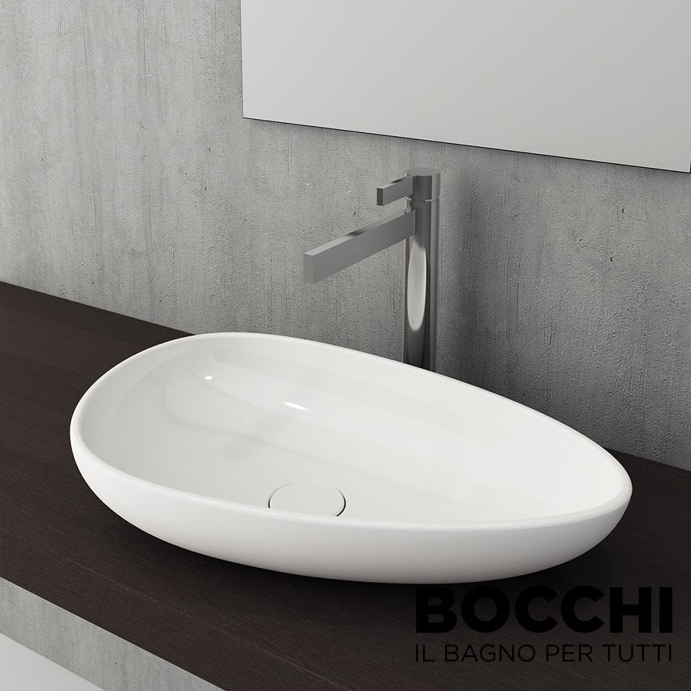 BOCCHI Etna Çanak Lavabo Parlak Beyaz
