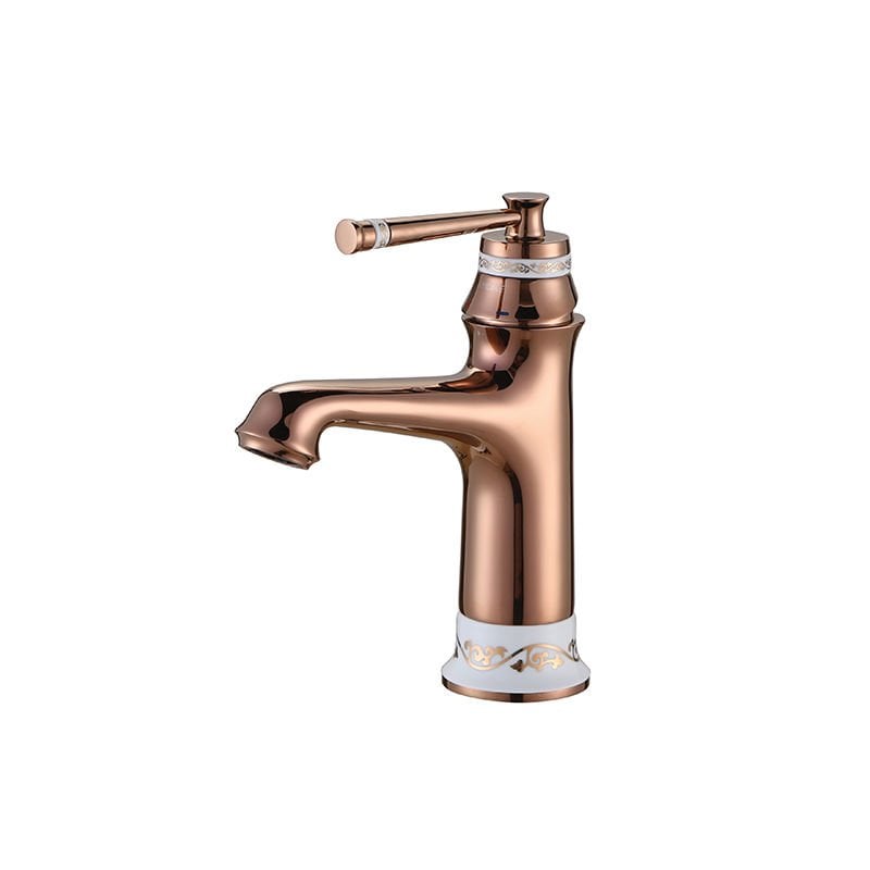 NEWARC Pera Lavabo Bataryası Parlak Bakır