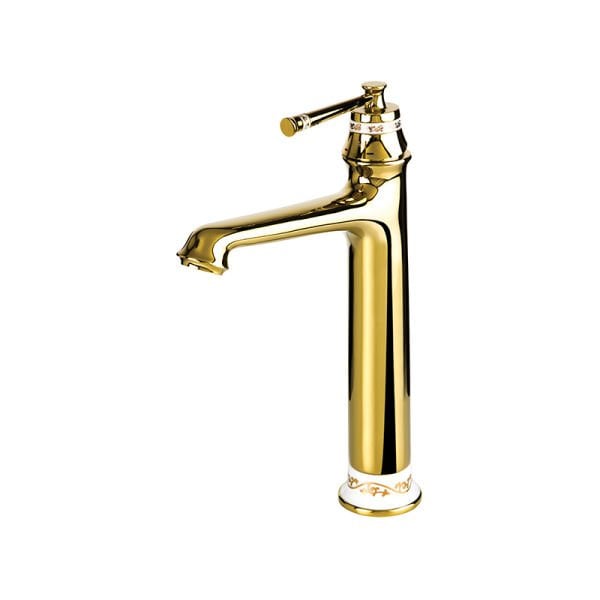 NEWARC Pera Çanak Lavabo Bataryası Altın