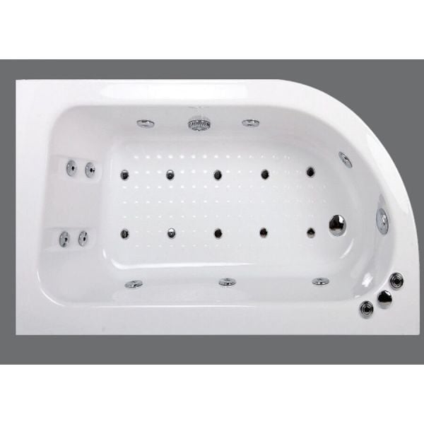 Shower Anteres Oturmalı Asimetrik Küvet