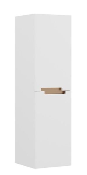 Orka Lodi 80 cm Beyaz Altın Banyo Dolabı