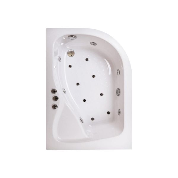 Shower Anethum Oturmalı Asimetrik Mini Küvet