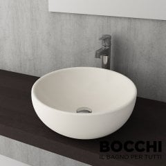 BOCCHI Venezia Çanak Lavabo, 45 cm, Bisküvi