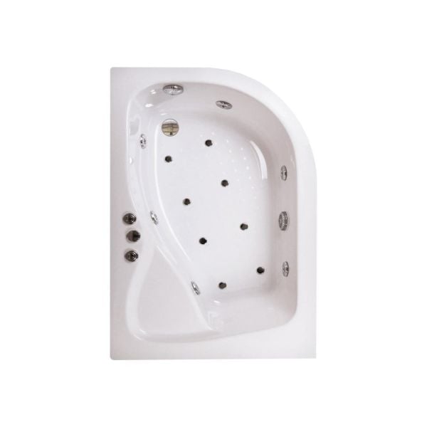 Shower Sunon Oturmalı Asimetrik Mini Küvet