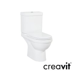 CREAVİT Vitroya  Arkadan Çıkışlı Klozet Takımı