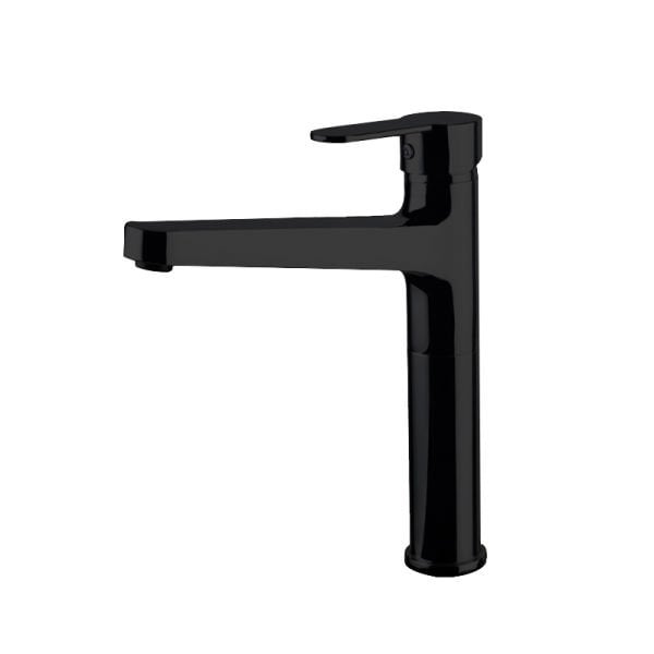 NEWARC Domino Çanak Tipi Lavabo Bataryası Siyah