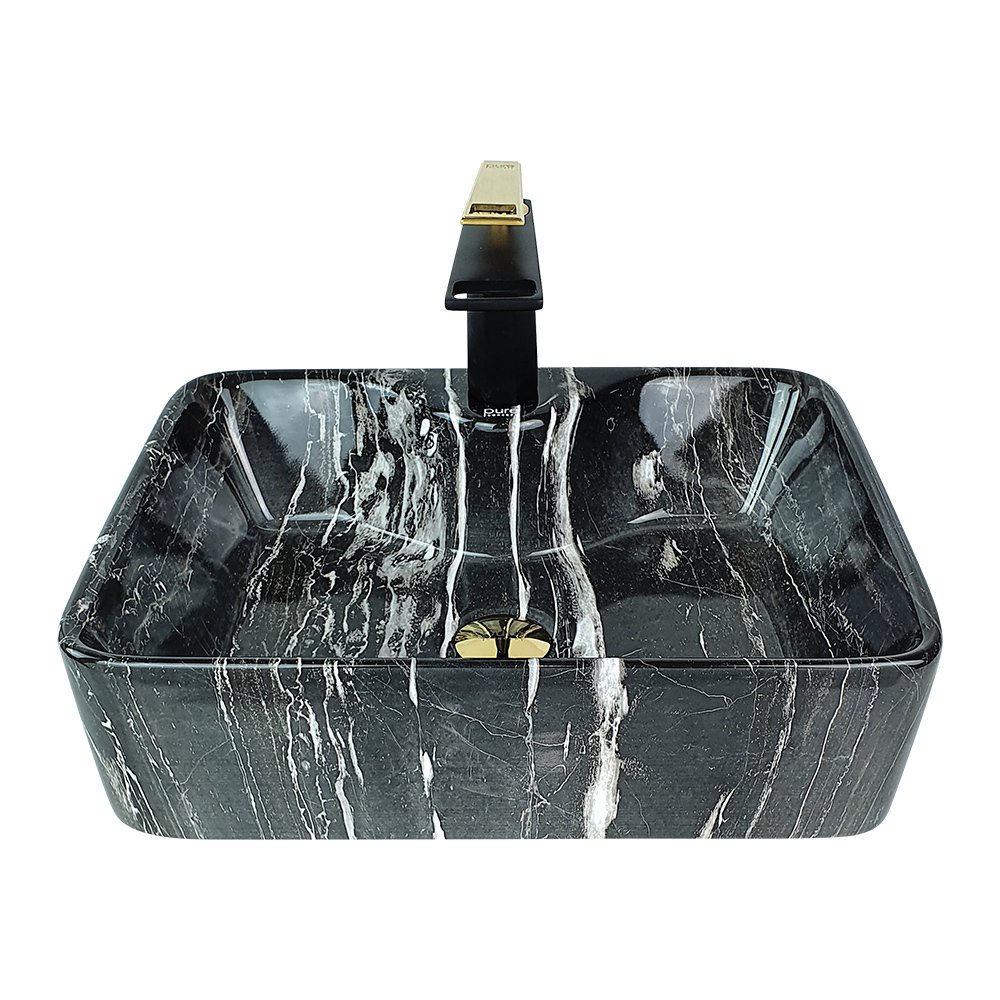 Pure MR-107 Çanak Lavabo Deep Black