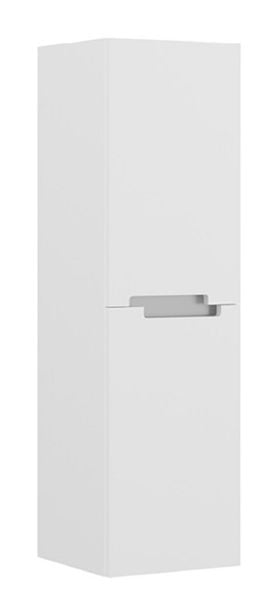 Orka Lodi 100 cm Beyaz Gümüş Banyo Dolabı