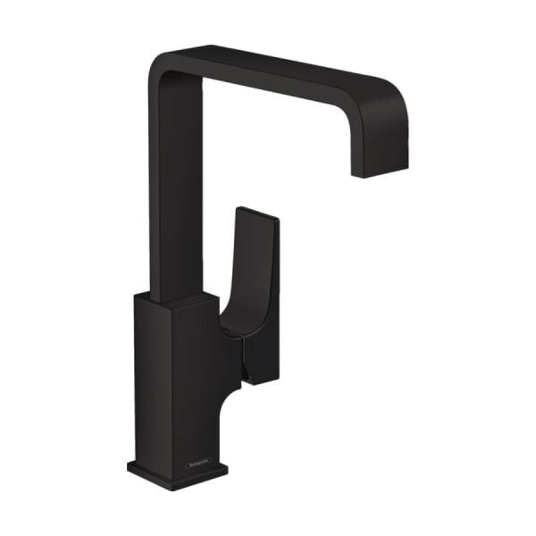 Hansgrohe Metropol Yüksek Lavabo Bataryası, Sifon Kumandalı, Mat Siyah