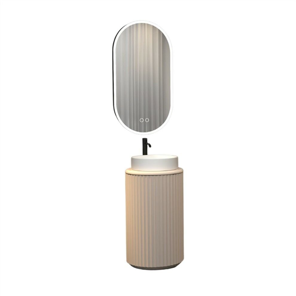 Aquanil Lotus 42 cm Vizon Banyo Dolabı