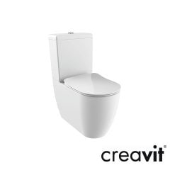 CREAVİT Free Duvara Dayalı Klozet Takımı Beyaz