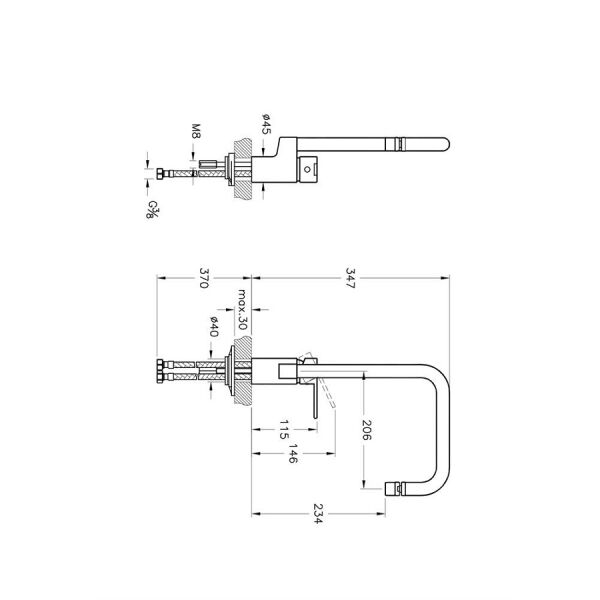 Artema Single Mafsallı Eviye Bataryası