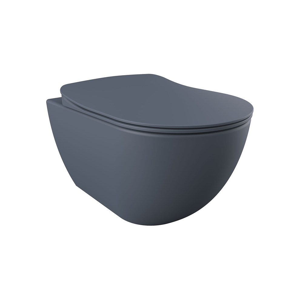 CREAVİT Free Asma Klozet - Basalt Mat