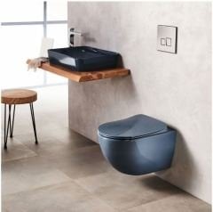 CREAVİT Free Asma Klozet - Basalt Mat