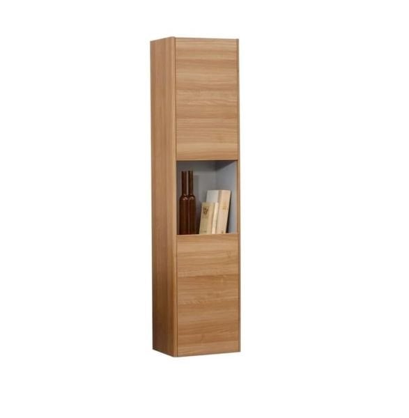 Orka Düden Kapaklı 80 cm Odean Beyaz Meşe Banyo Dolabı