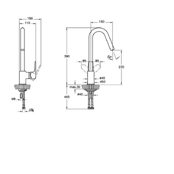 Artema Root Round Eviye Bataryası, Krom