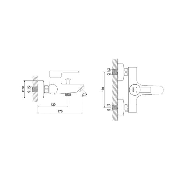 NEWARC Premıum Banyo Bataryası